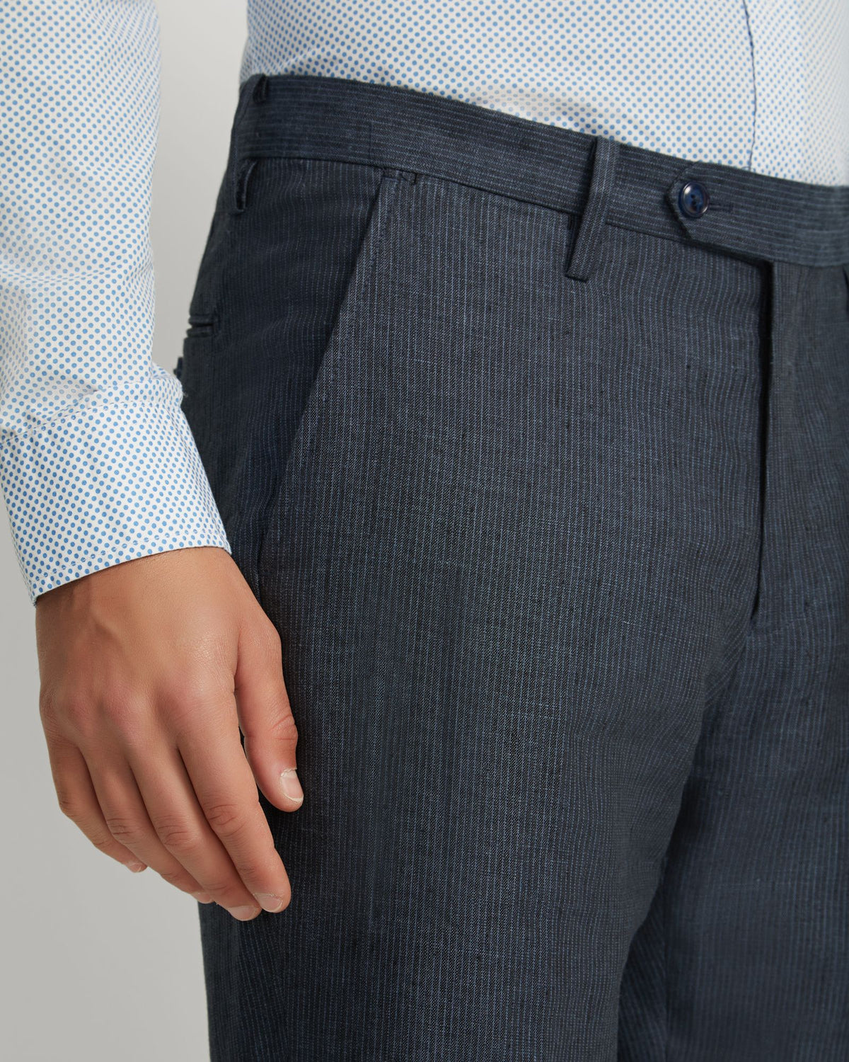 BYRON LINEN TROUSERS - AVAILABLE ~ 1-2 weeks MENS TROUSERS