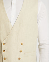 CLIVEDON DOUBLE BREAST WAISTCOAT - AVAILABLE ~ 1-2 weeks MENS JACKETS AND COATS