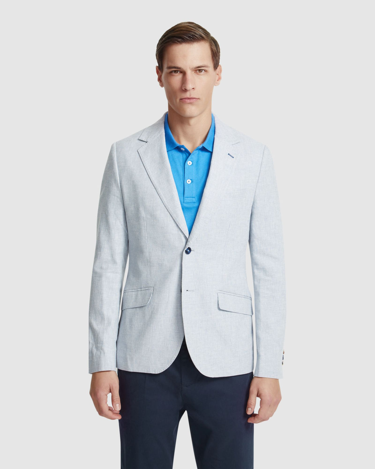 BLAKE LINEN BLEND BLAZER - AVAILABLE ~ 1-2 weeks MENS JACKETS AND COATS