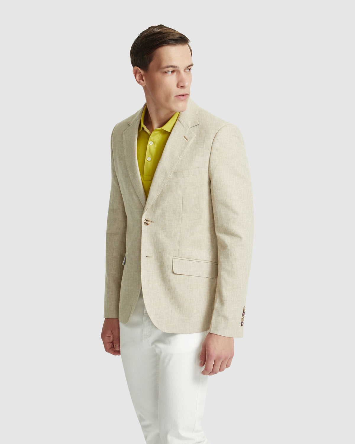 BLAKE LINEN BLEND BLAZER MENS JACKETS AND COATS