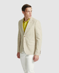 BLAKE LINEN BLEND BLAZER MENS JACKETS AND COATS