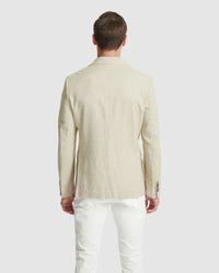 BLAKE LINEN BLEND BLAZER MENS JACKETS AND COATS