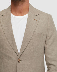 BLAKE LINEN BLEND BLAZER - AVAILABLE ~ 1-2 weeks MENS JACKETS AND COATS