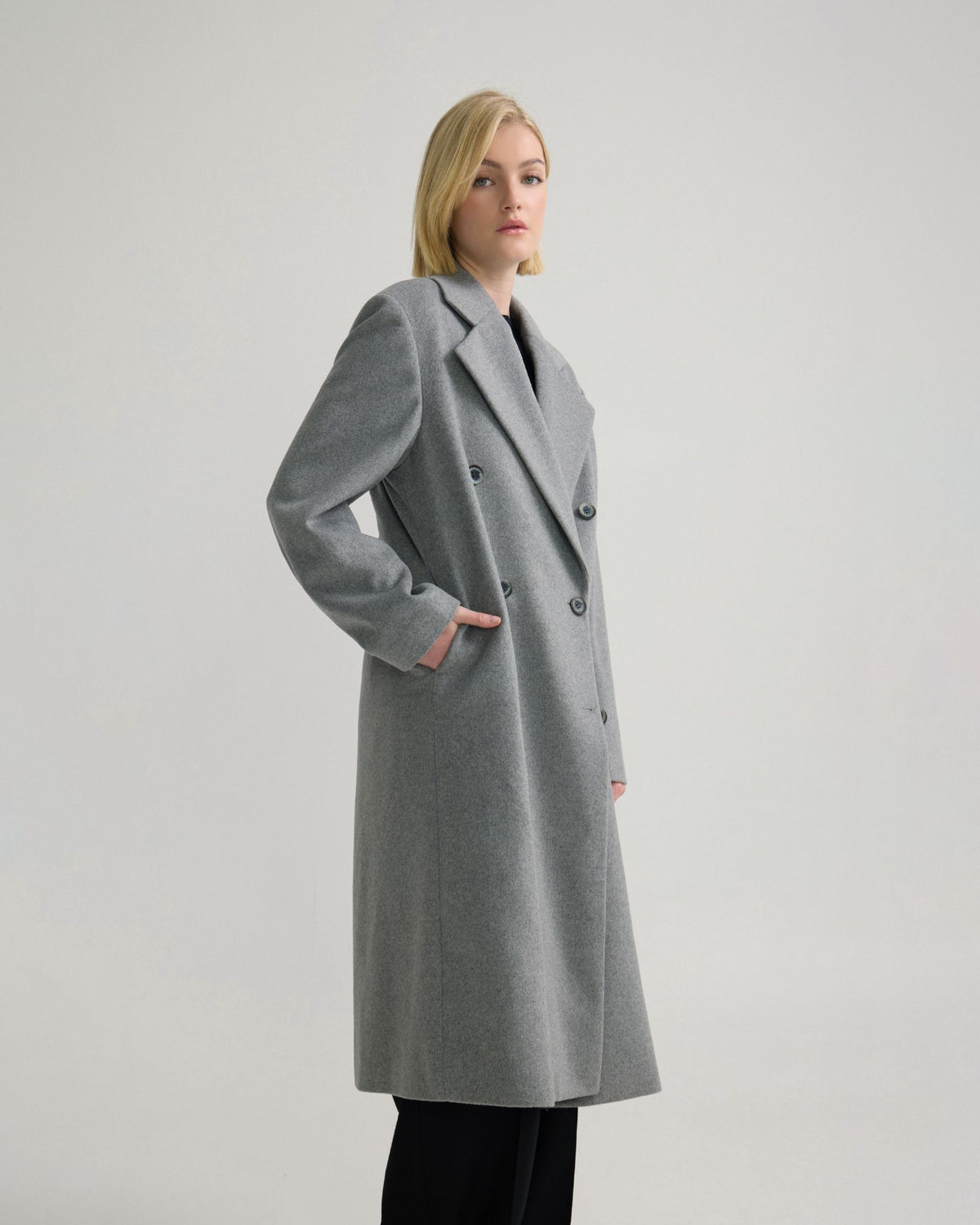 Lana Wool Oversize Coat WOMENS SUITS JKTS COATS