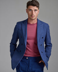 Chester Herringbone Wool Blzer MENS JACKETS AND COATS