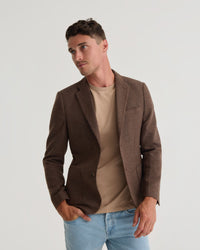 Milton Twill Wool Blazer MENS JACKETS AND COATS