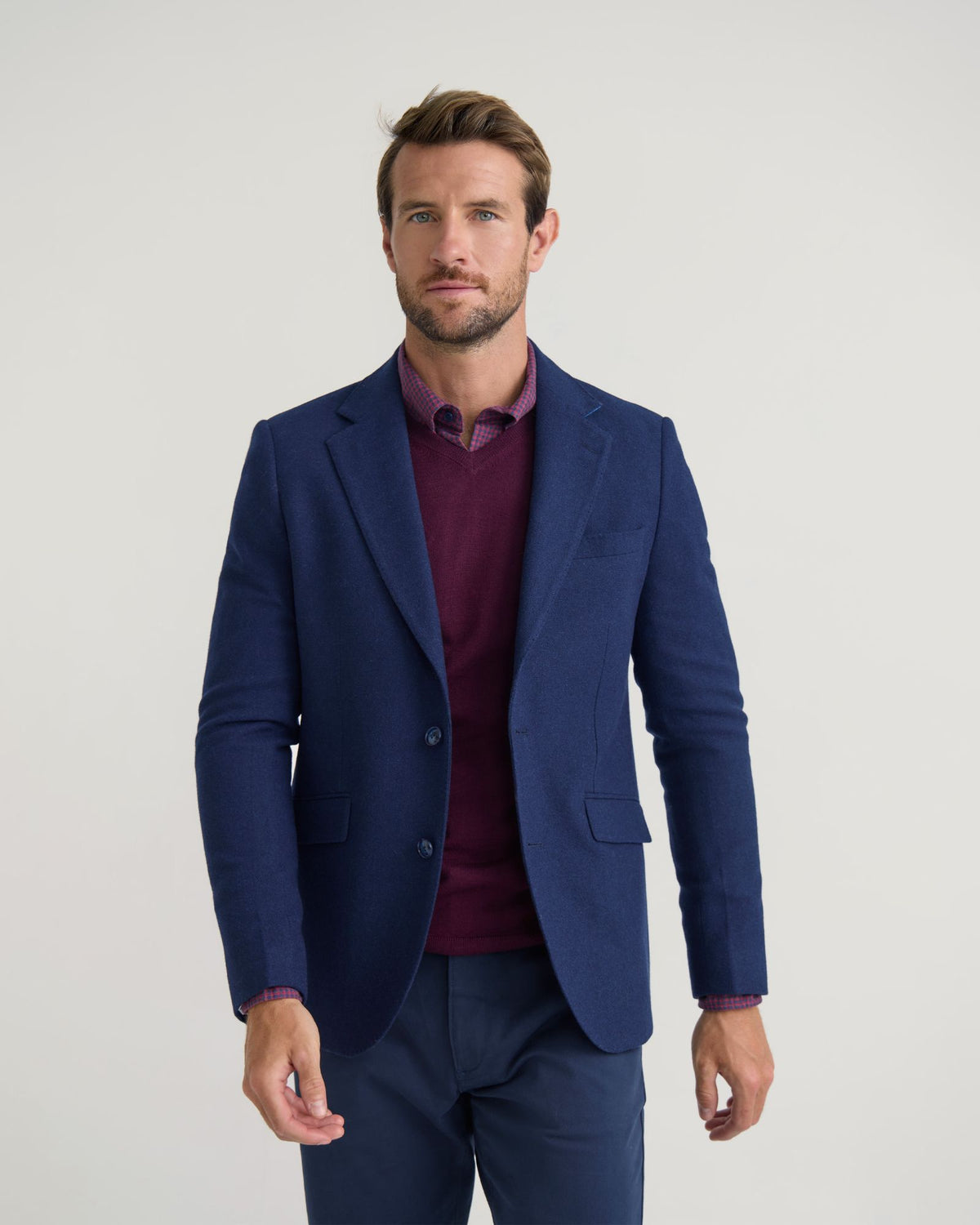 Blake Twill Wool Blazer MENS JACKETS AND COATS