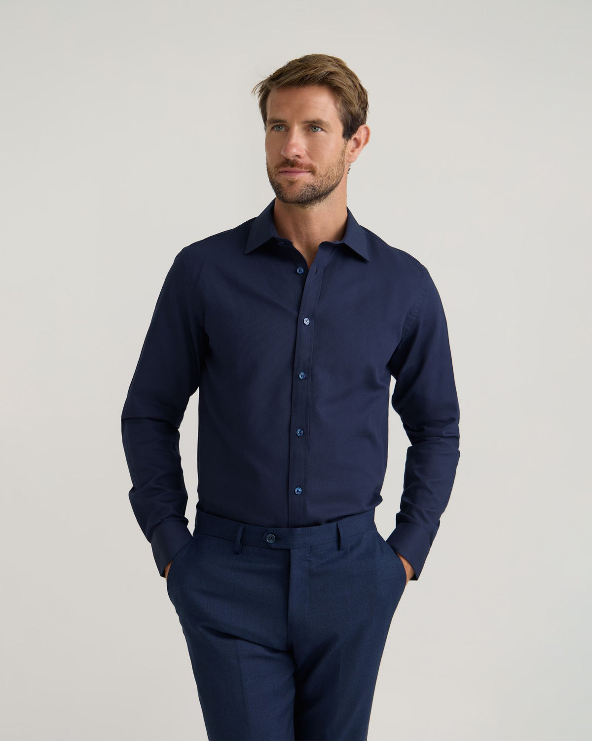 Beckton Luxury Dobby Shirt MENS SHIRTS