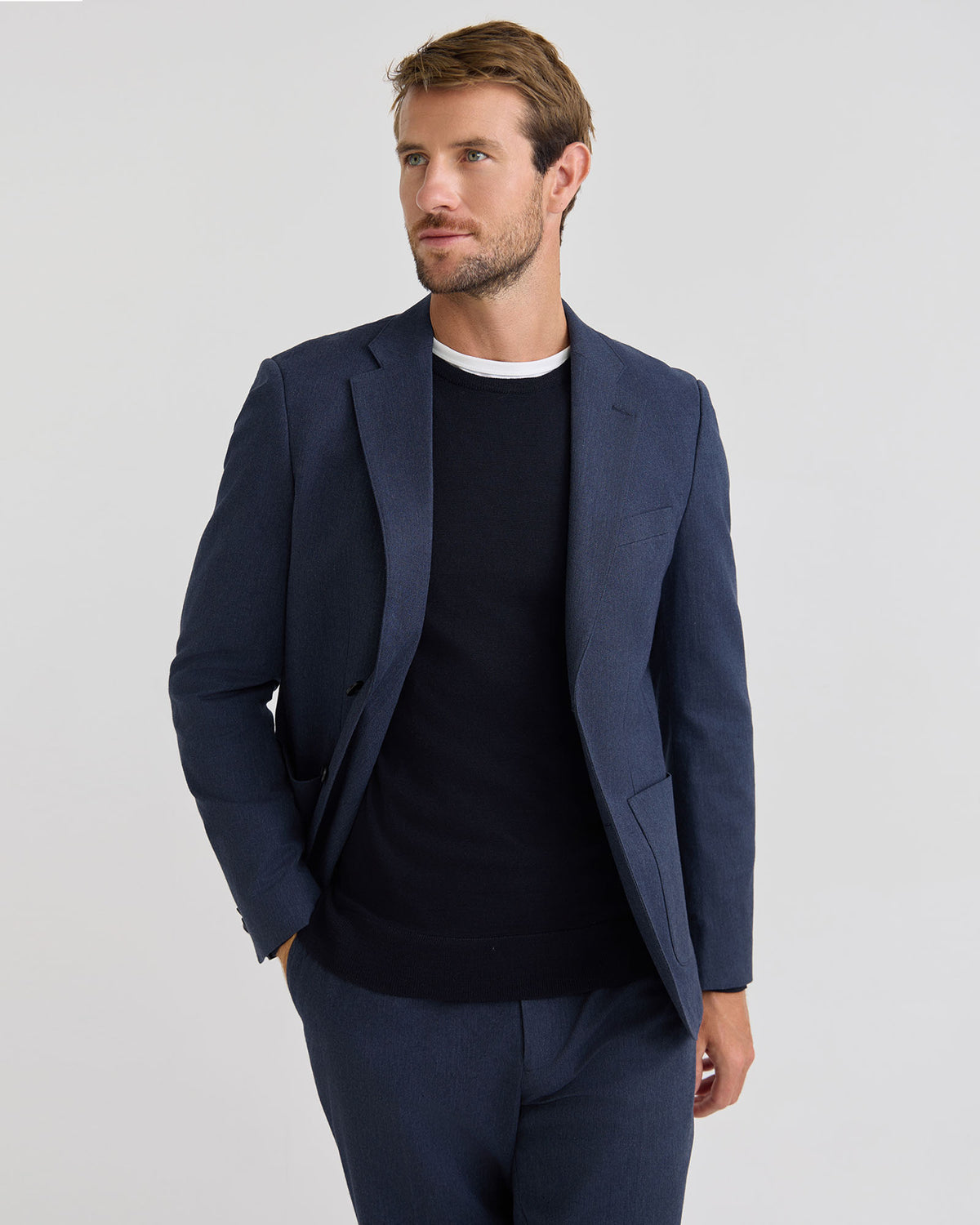 Milton Herringbone Blazer MENS JACKETS AND COATS