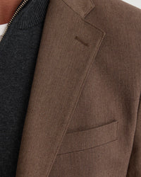 Milton Herringbone Blazer MENS JACKETS AND COATS