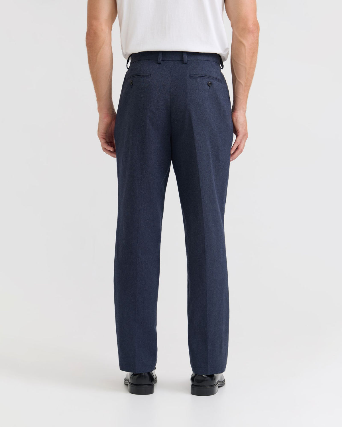 Marlo Herringbone Cotton Trousers MENS TROUSERS