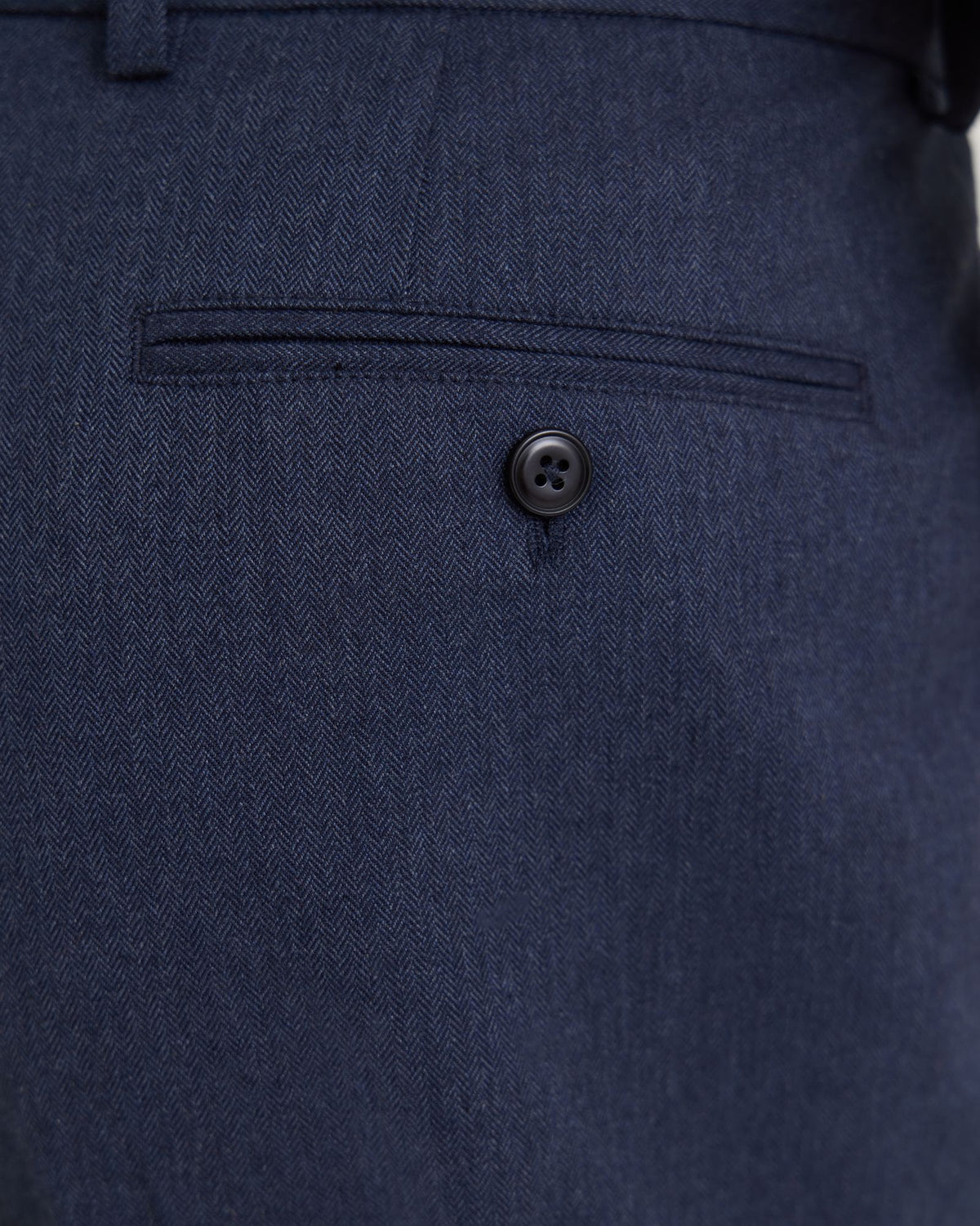 Marlo Herringbone Cotton Trousers MENS TROUSERS