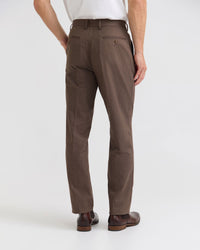Marlo Herringbone Cotton Trousers MENS TROUSERS