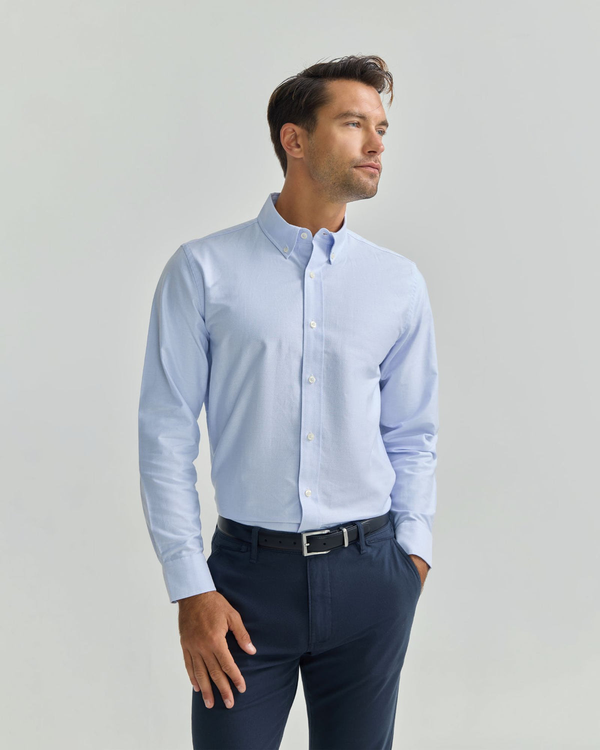 Holloway Oxford Weave Cotton Shirt MENS SHIRTS