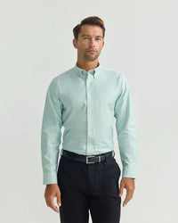 Holloway Oxford Weave Cotton Shirt MENS SHIRTS