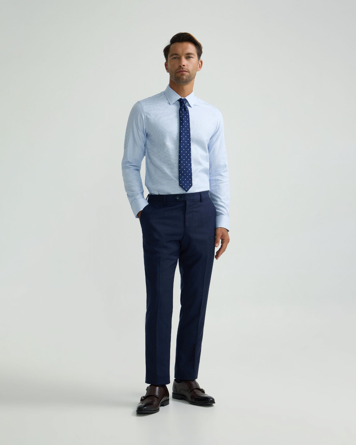 Beckton Slim Fit Cotton Shirt MENS SHIRTS