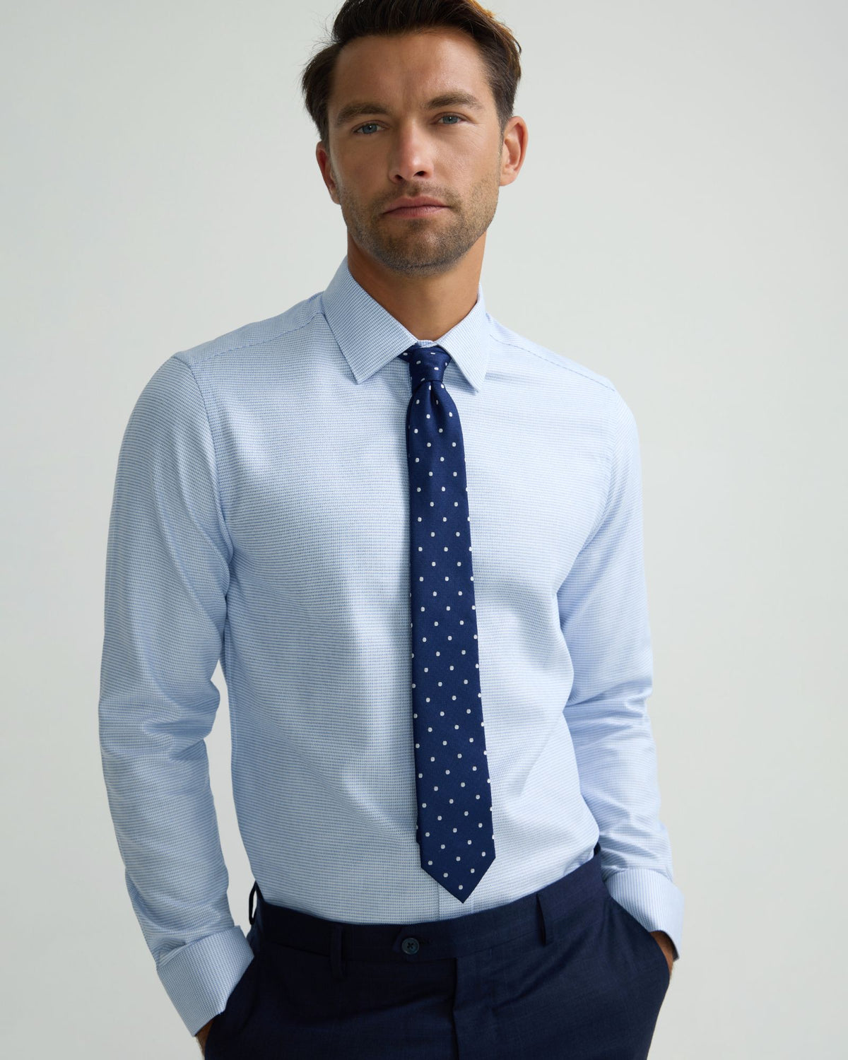 Beckton Slim Fit Cotton Shirt MENS SHIRTS