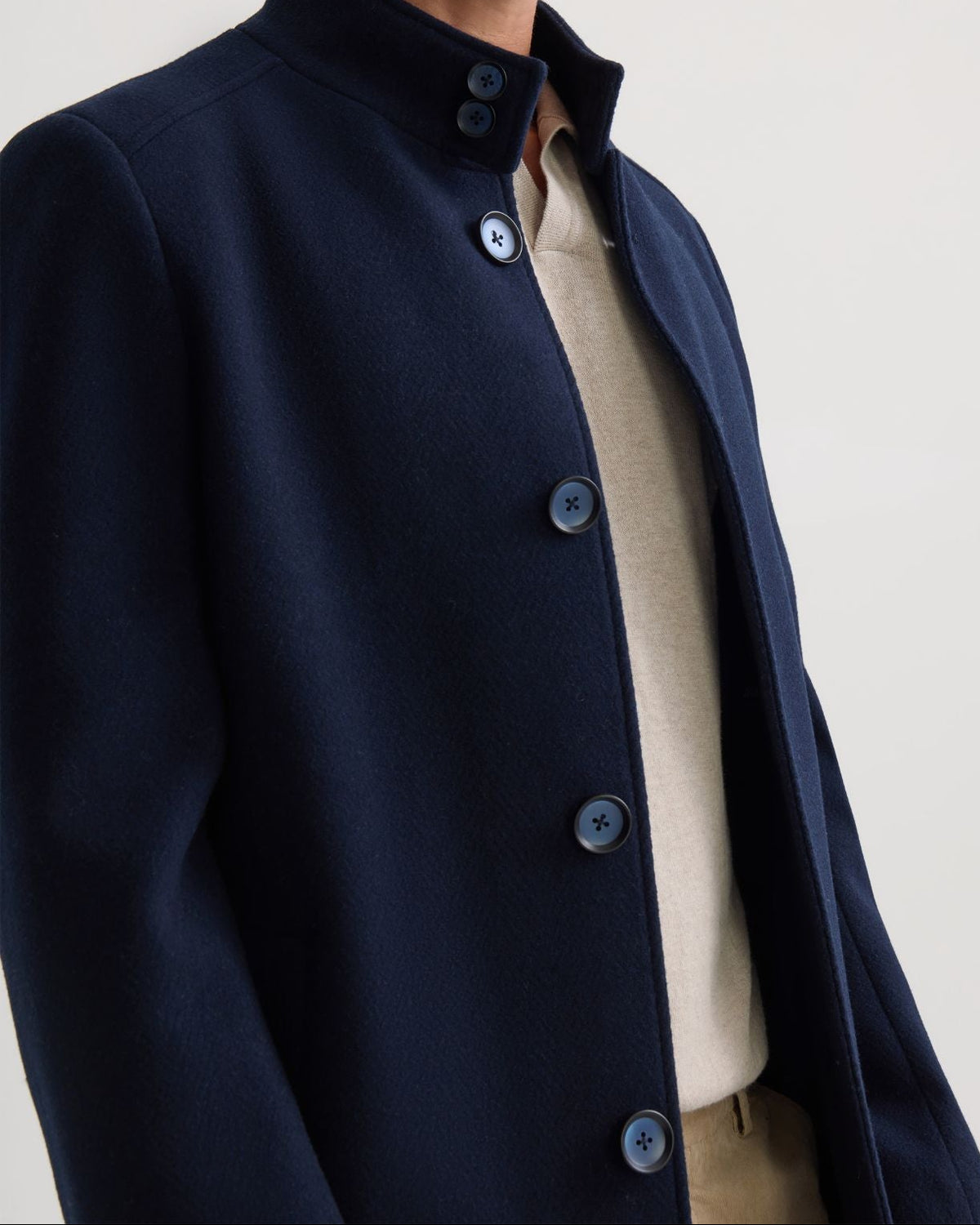 Dunbar Wool Coat MENS JACKETS AND COATS