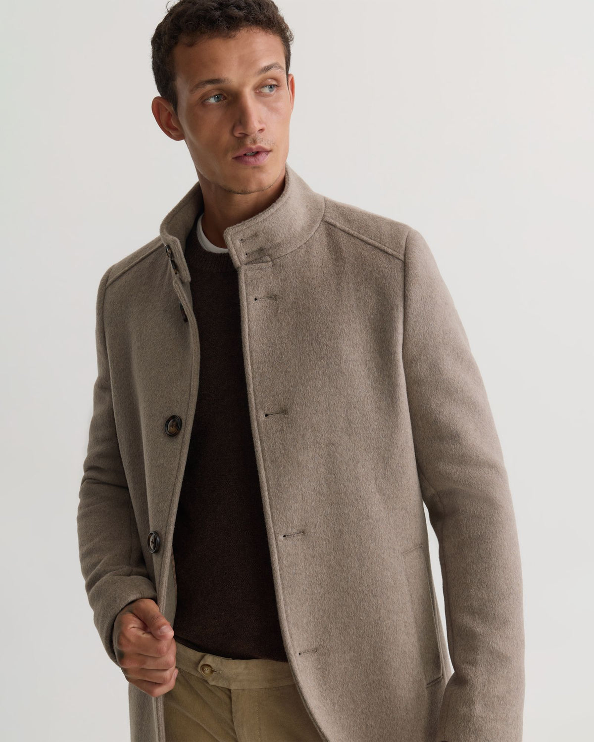 Dunbar Wool Coat MENS JACKETS AND COATS