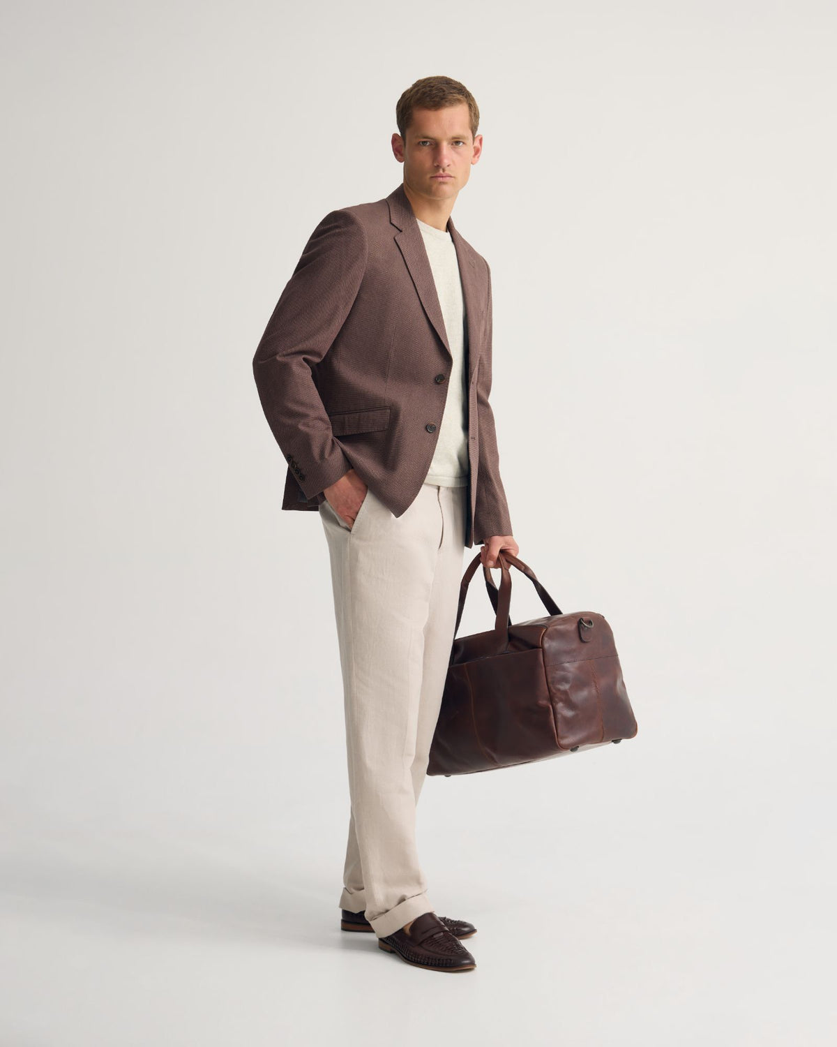 Blake Textured Blazer MENS JACKETS AND COATS