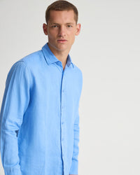 Cooper French Linen Long Sleeve Shirt MENS SHIRTS