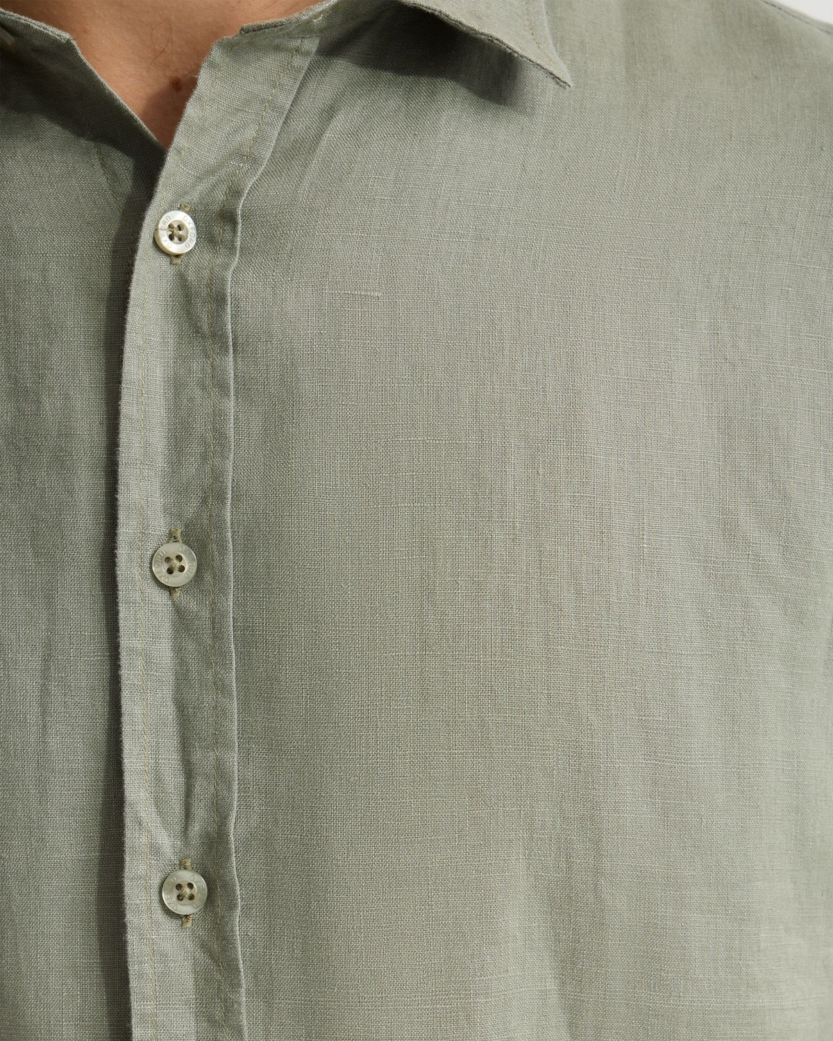 Cooper French Linen Long Sleeve Shirt MENS SHIRTS