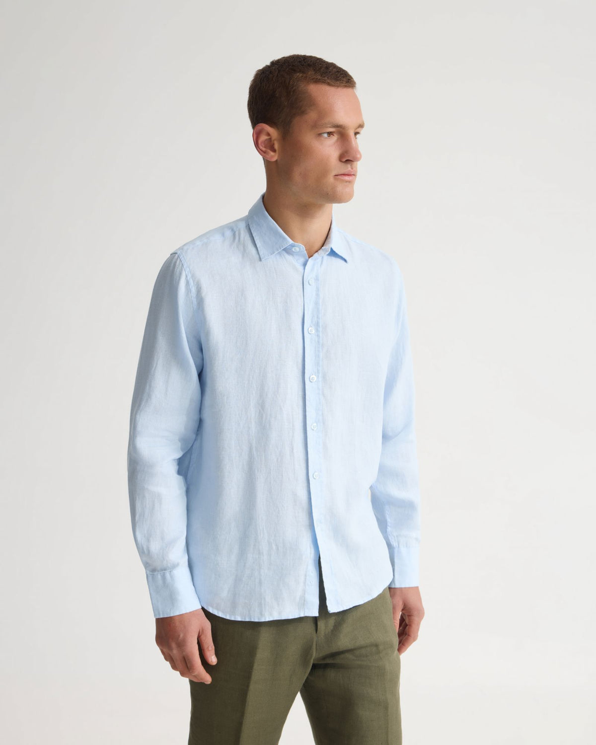 Cooper Ls Organic Linen Shirt MENS SHIRTS