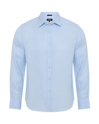 Cooper French Linen Long Sleeve Shirt MENS SHIRTS