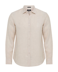 Cooper French Linen Long Sleeve Shirt MENS SHIRTS