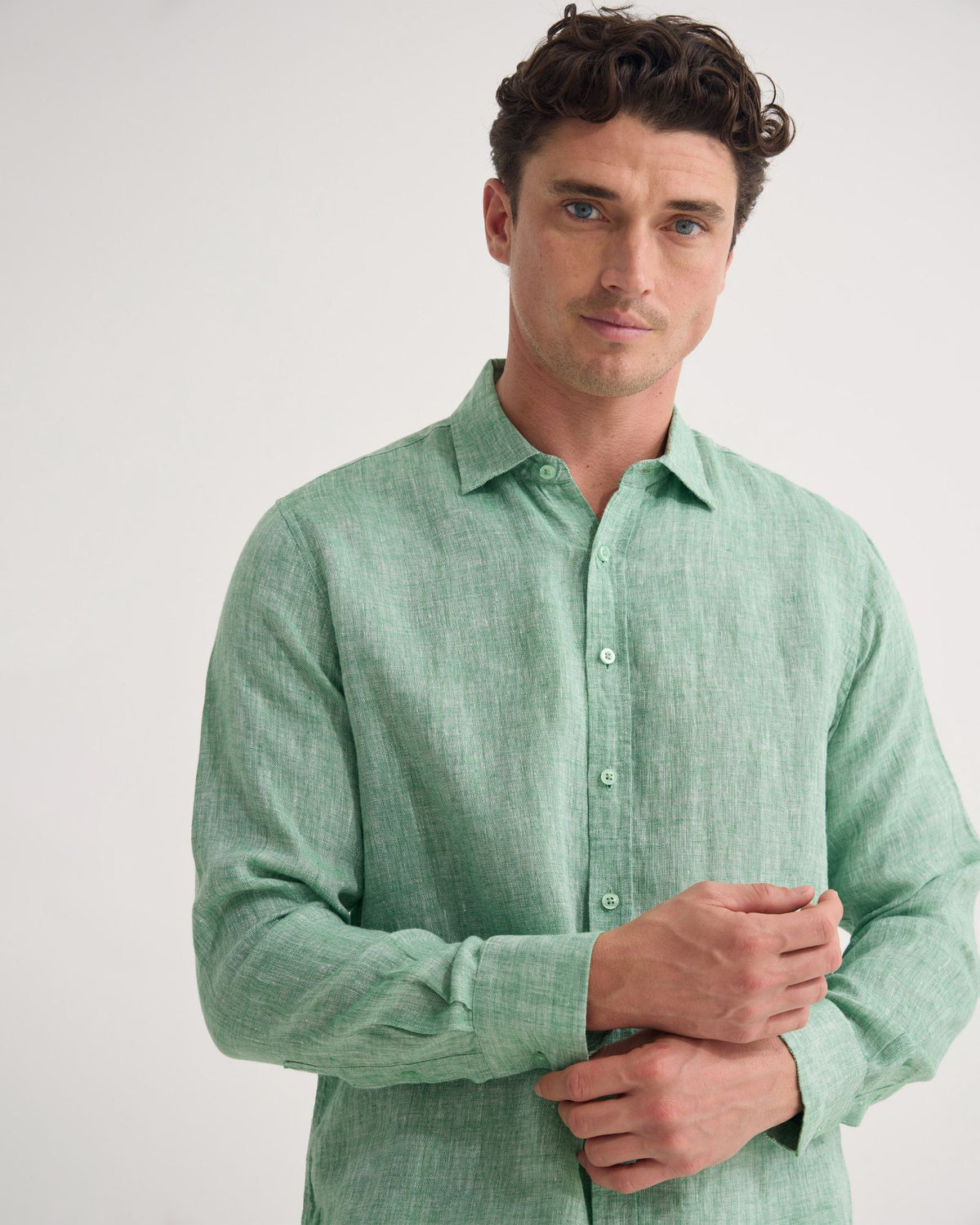 Cooper Ls European Linen Shirt MENS SHIRTS