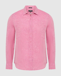 Cooper French Linen Long Sleeve Shirt MENS SHIRTS