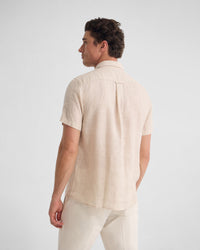 Leyton Organic Linen Shirt - Short Sleeve MENS SHIRTS