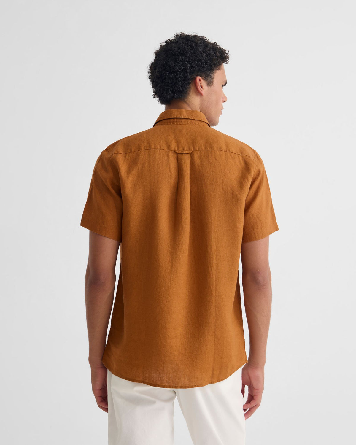 Leyton French Linen Short Sleeve Shirt MENS SHIRTS