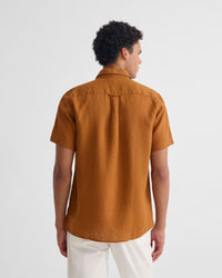 Leyton French Linen Short Sleeve Shirt MENS SHIRTS