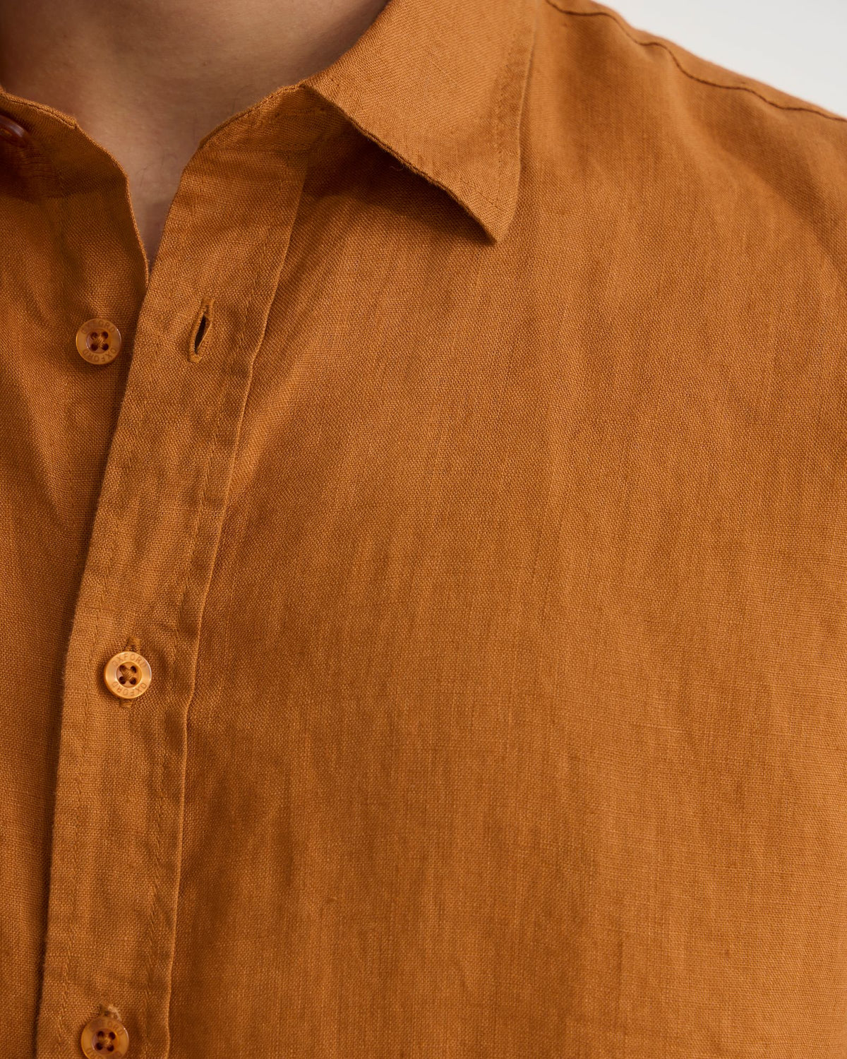 Leyton French Linen Short Sleeve Shirt MENS SHIRTS