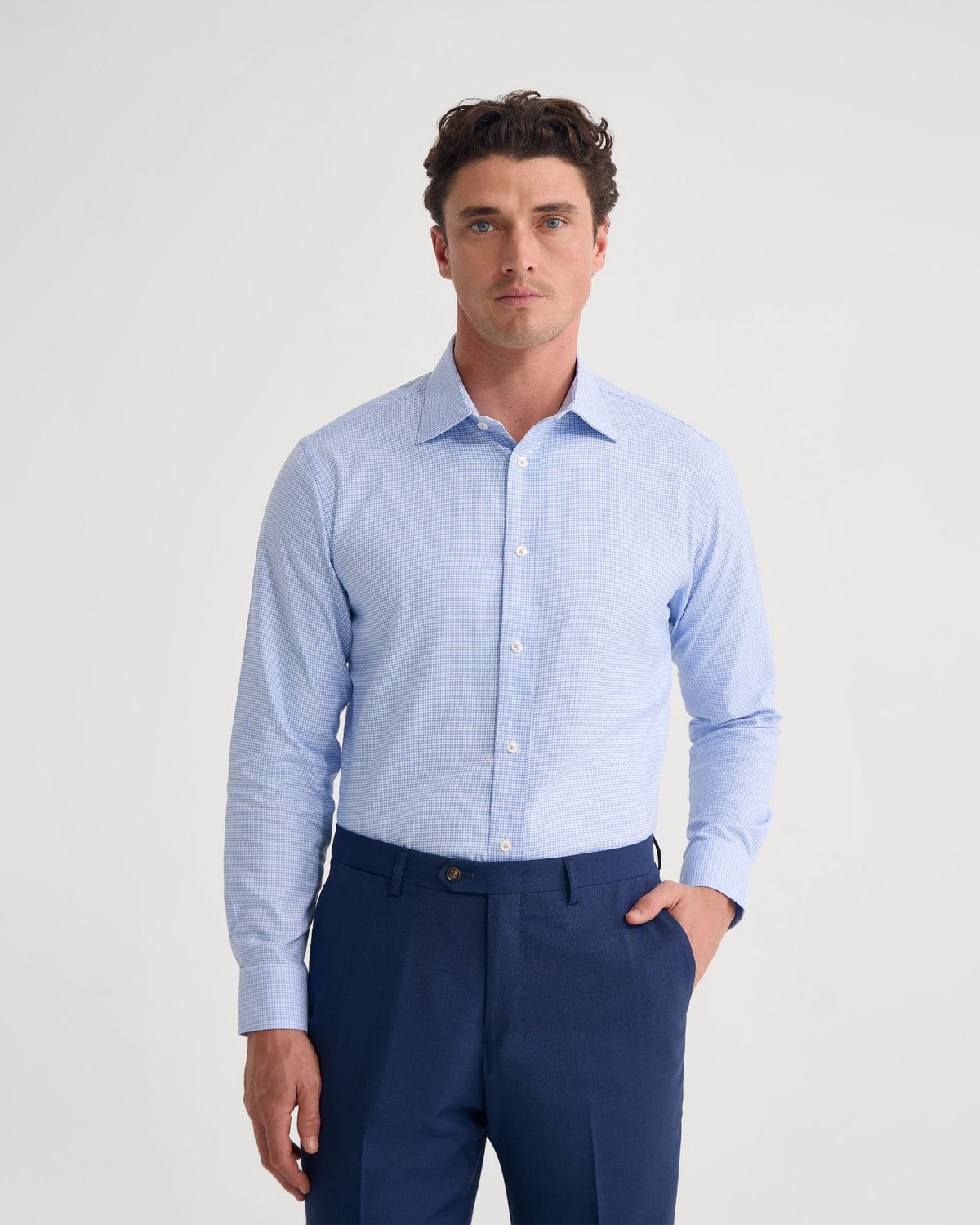 Regent Classic Fit Cotton Shirt MENS SHIRTS
