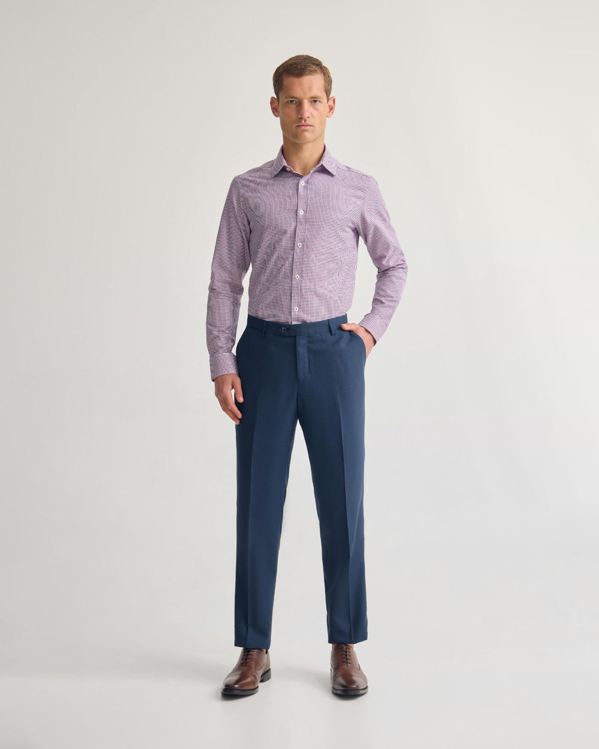 Beckton Slim Fit Cotton Shirt MENS SHIRTS