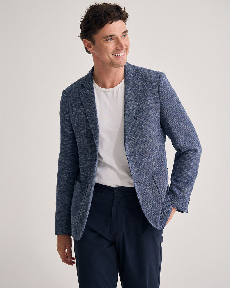 Milton Linen Blazer MENS JACKETS AND COATS