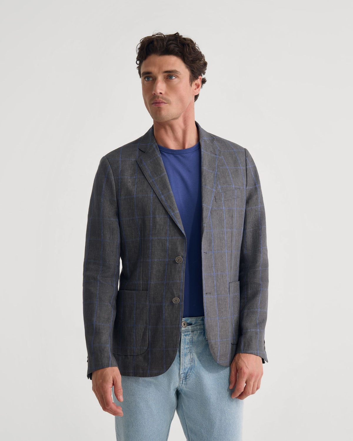 Milton Linen Blazer MENS JACKETS AND COATS