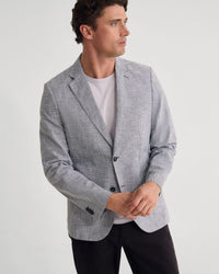Milton Mini Check Blazer MENS JACKETS AND COATS