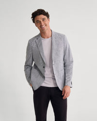 Milton Mini Check Blazer MENS JACKETS AND COATS