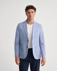 Milton Linen Blend Blazer MENS JACKETS AND COATS