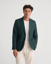 Milton Linen Blend Blazer MENS JACKETS AND COATS