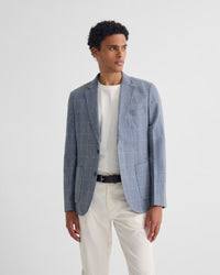 Milton 1/2 Lined Checked Blazer MENS JACKETS AND COATS