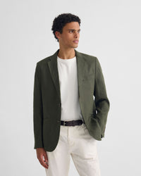3 Button Linen Milton Blazer MENS JACKETS AND COATS