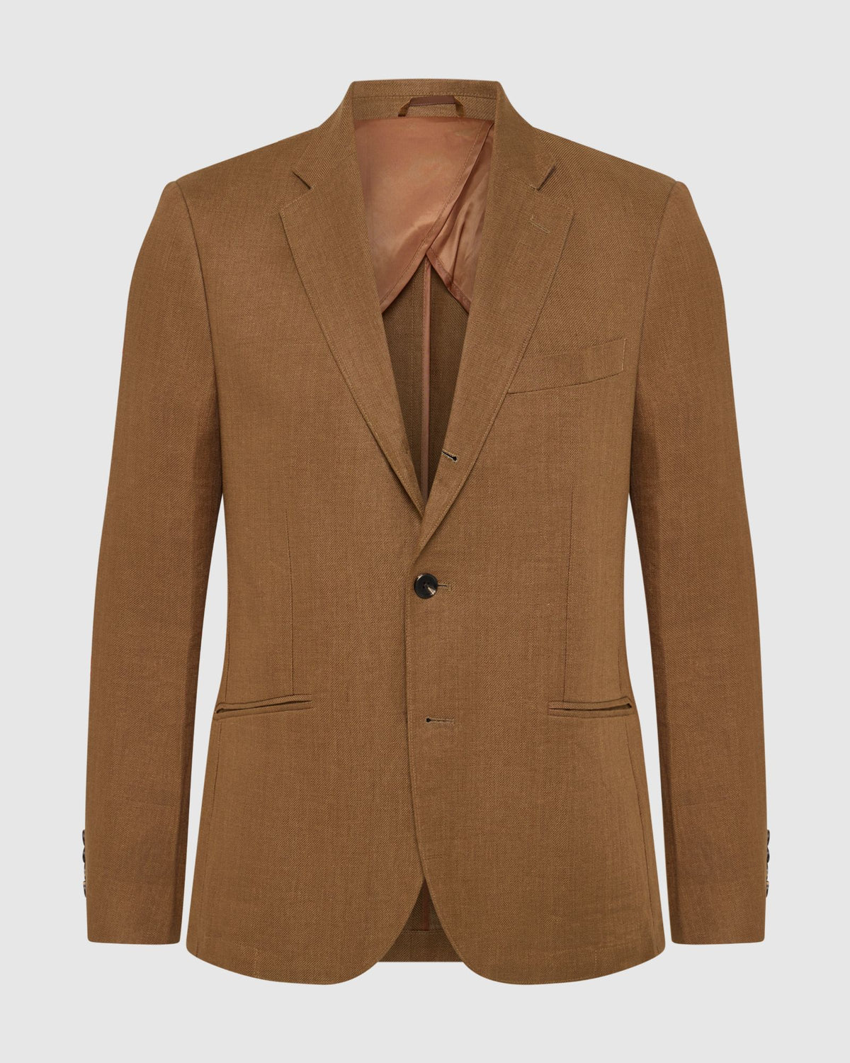 3 Button Linen Milton Blazer MENS JACKETS AND COATS