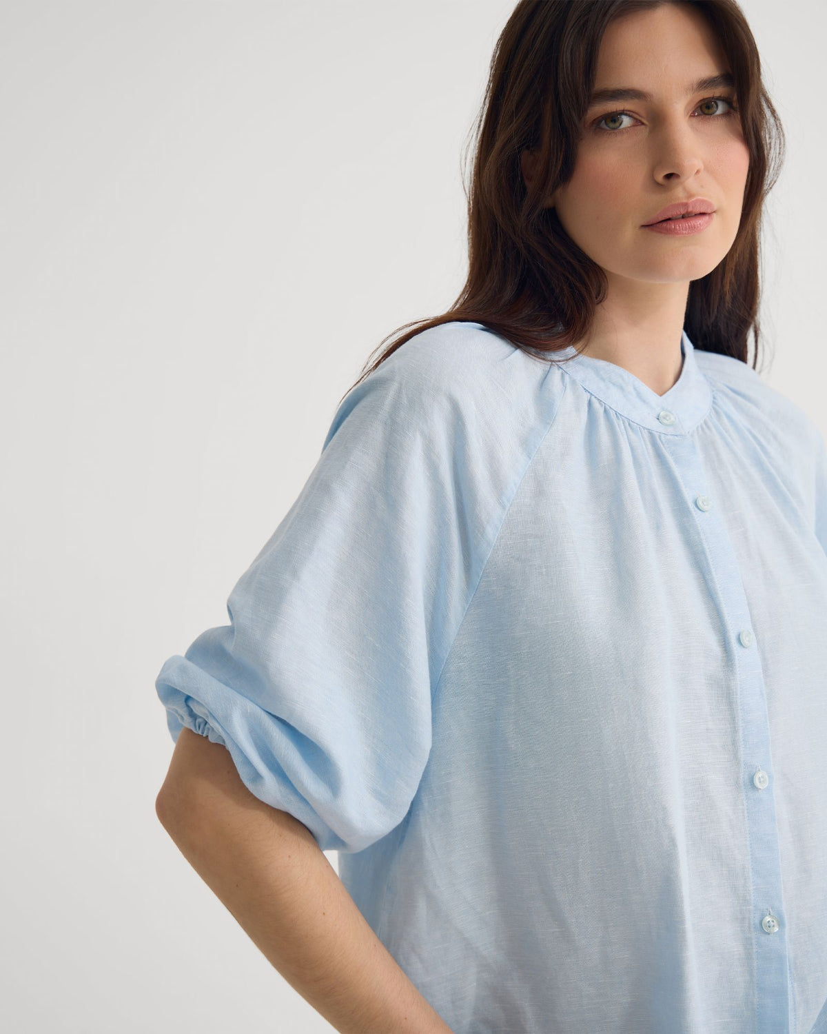 Annika Washed Linen Shirt WOMENS SUITS JKTS COATS