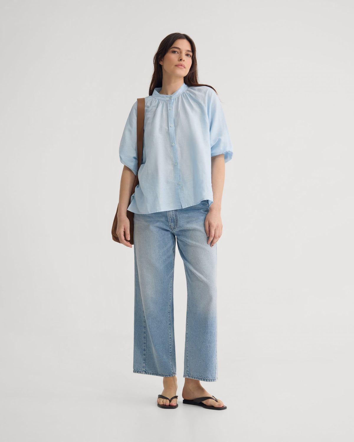 Annika Washed Linen Shirt WOMENS SUITS JKTS COATS