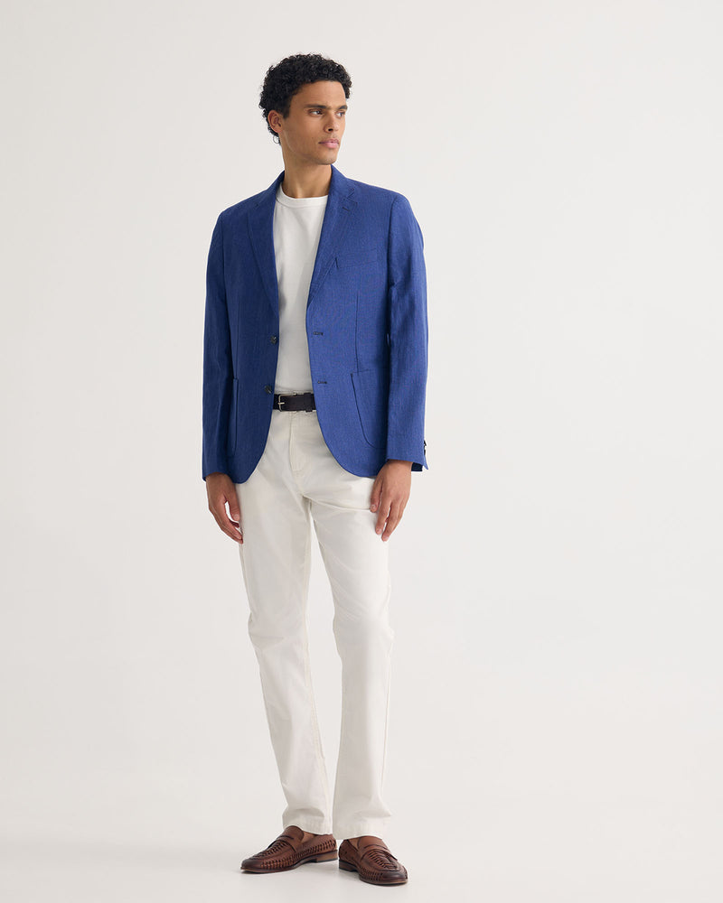 Milton Linen Blend Blazer MENS JACKETS AND COATS