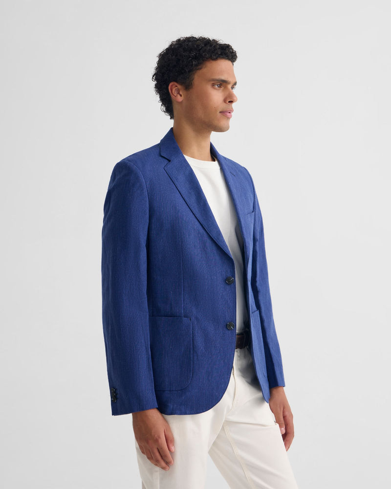 Milton Linen Blend Blazer MENS JACKETS AND COATS